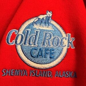 Cold Rock Cafe Red Hoodie